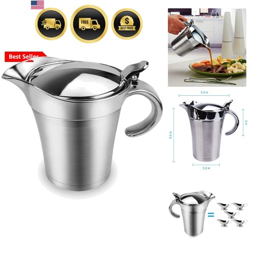 Stainless steel gravy - steel, boat