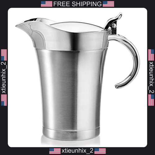 Stainless steel gravy boat - steel, 24