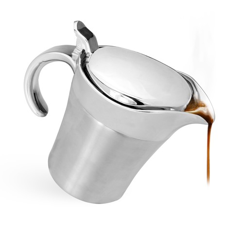 Stainless steel gravy boat - stainless,