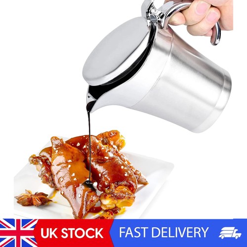Stainless steel gravy boat - stainless,