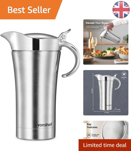 Insulated gravy jug - 1l,