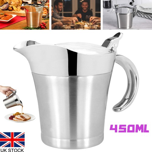 450ml stainless steel sauce - steel,