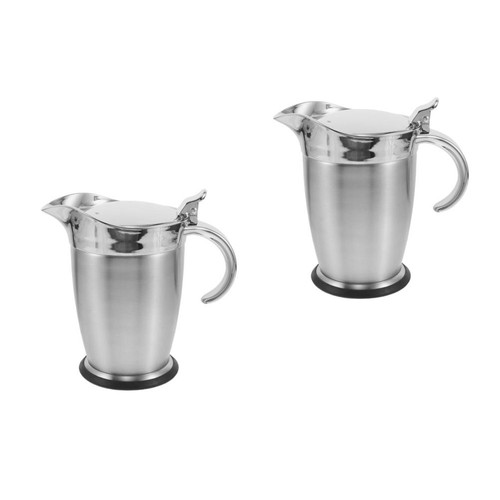 Stainless steel sauce jug - sauce,